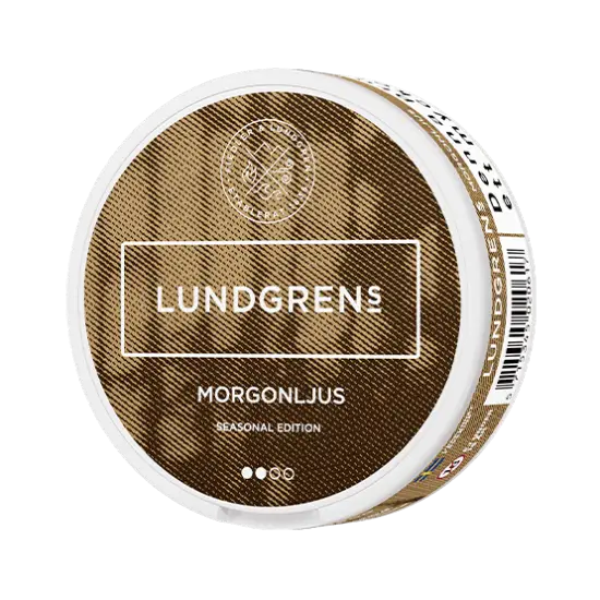 Lundgrens Morgonljus Limited Edition – cutie de pungute cu nicotină