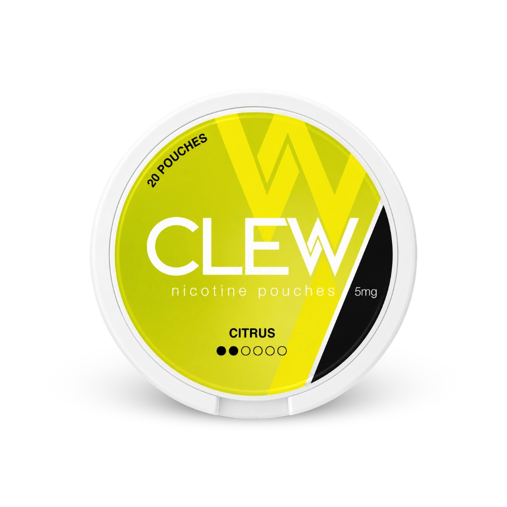 CLEW Citrus 5mg – cutie de pungute cu nicotină
