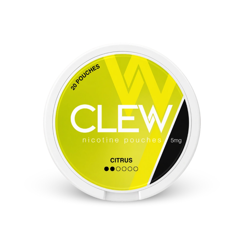 CLEW Citrus 5mg – cutie de pungute cu nicotină