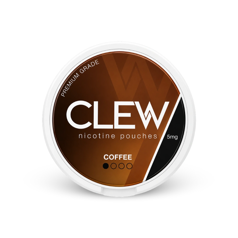 CLEW Coffee 5mg – cutie de pernuțe de nicotină