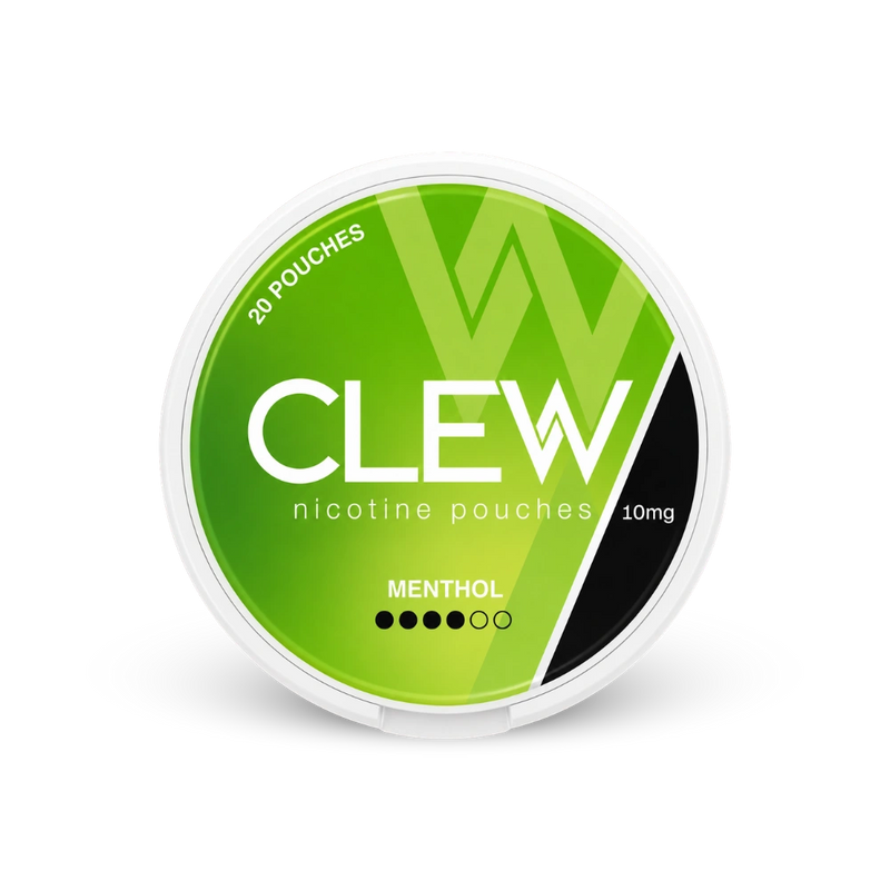 CLEW Menthol 10mg – cutie de pernițe cu nicotină