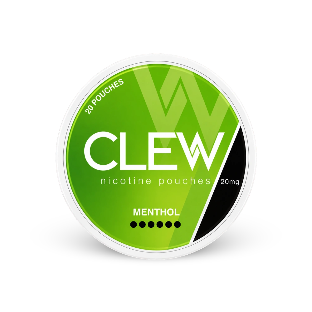 CLEW Menthol 20mg – cutie de pungi de nicotină