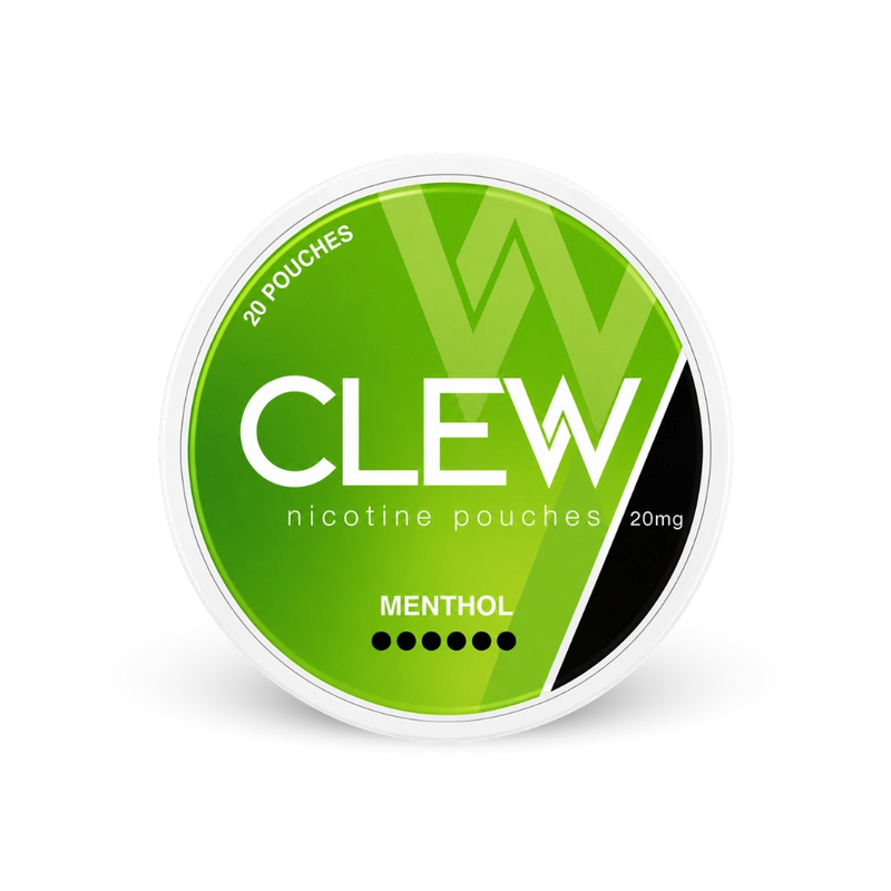 CLEW Menthol 20mg – cutie de pungi de nicotină