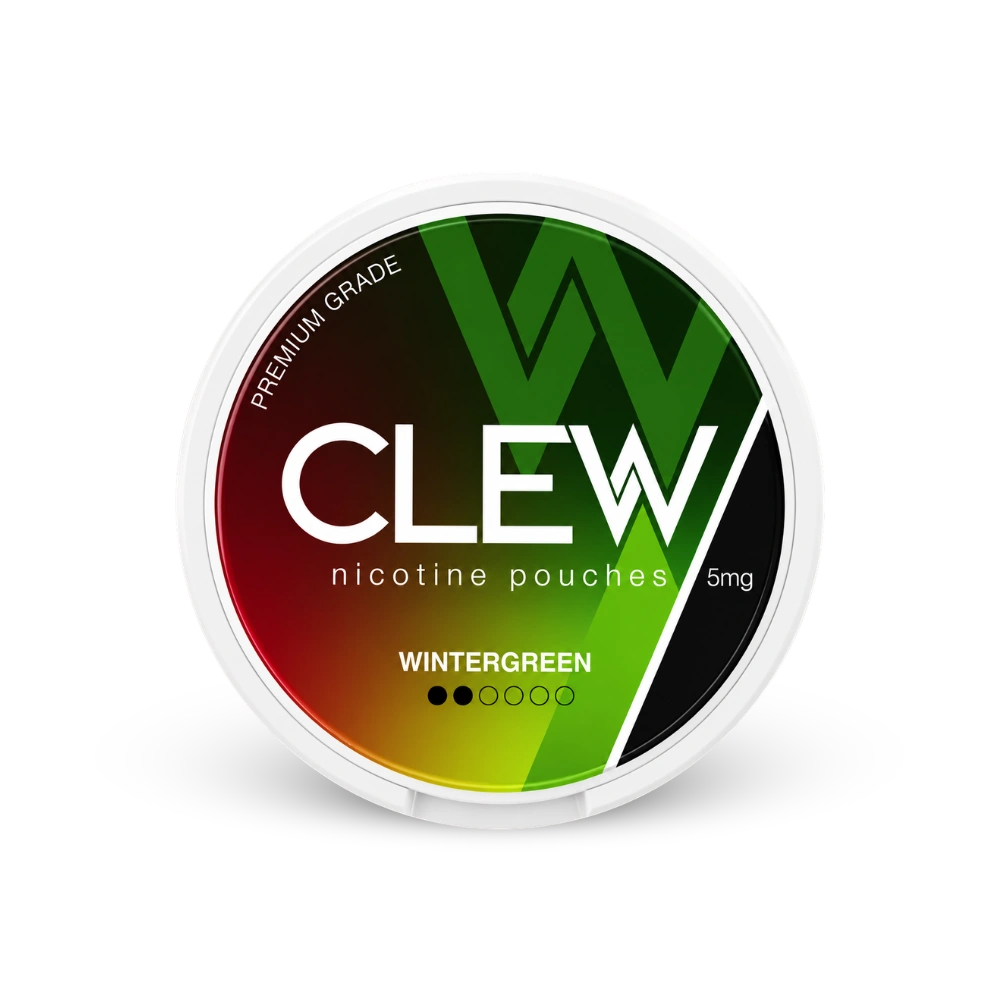 CLEW Wintergreen 5mg – cutie de pernițe de nicotină