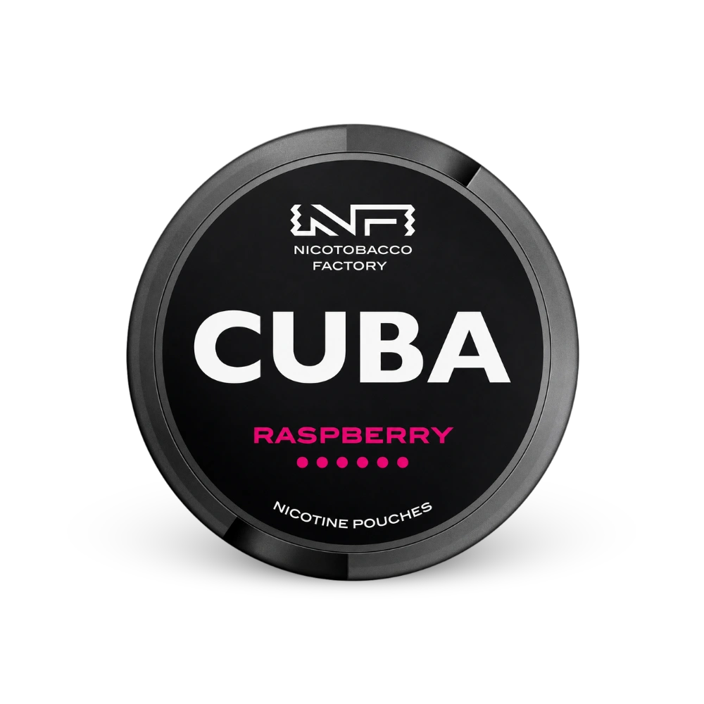 CUBA Black Raspberry – cutie de pungi cu nicotină