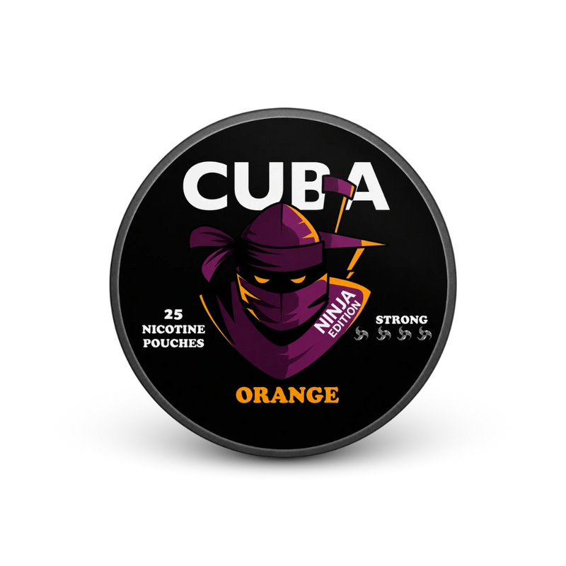 CUBA Ninja Orange Strong – cutie de pernuțe cu nicotină