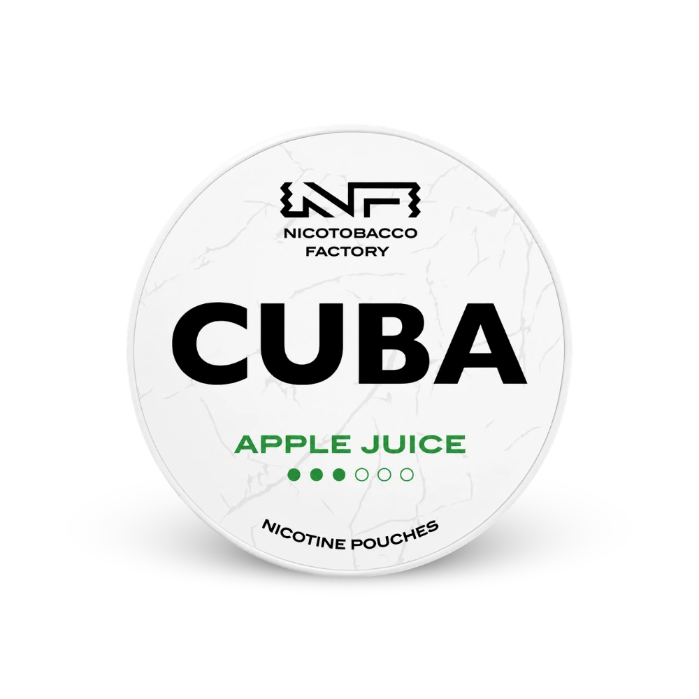 CUBA White Apple Juice – cutie de pernițe de nicotină