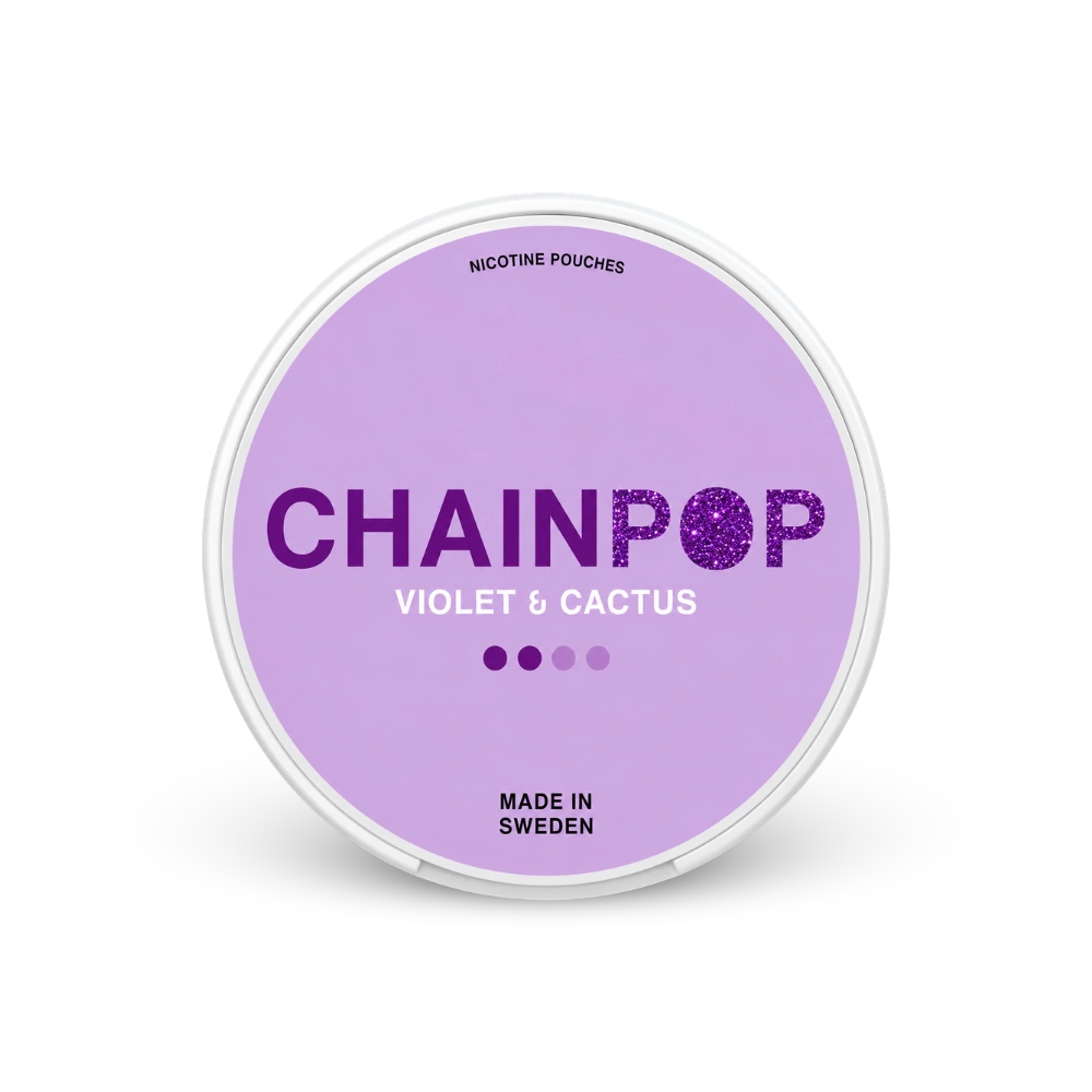 Chainpop Violet Cactus – cutie de pliculețe cu nicotină