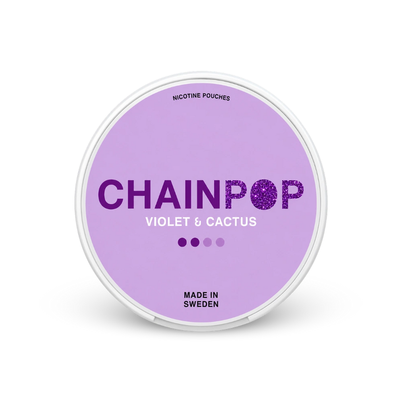 Chainpop Violet Cactus – cutie de pliculețe cu nicotină