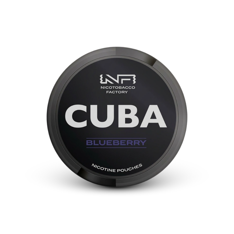 Cuba Black Blueberry – cutie de pungute de nicotină