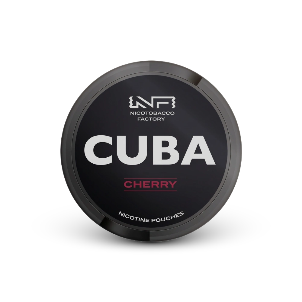 Cuba Black Cherry – cutie de pernuțe cu nicotină