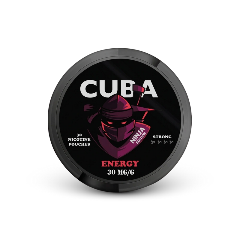 Cuba Ninja Energy – cutie de pungute cu nicotină