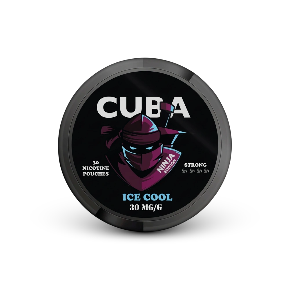 Cuba Ninja Ice Cool – cutie cu pungute de nicotină