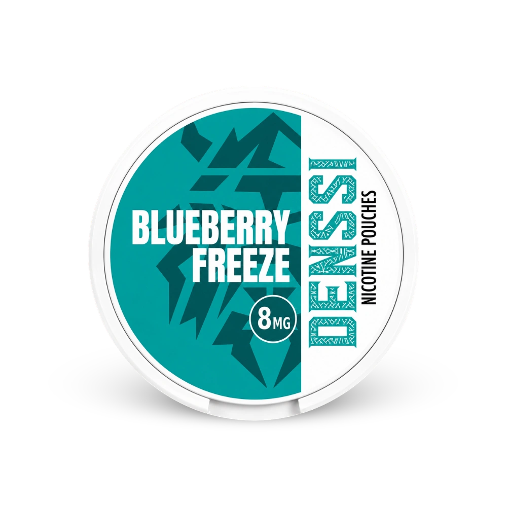 Denssi Blueberry Freeze 8mg – cutie de plicuri de nicotină