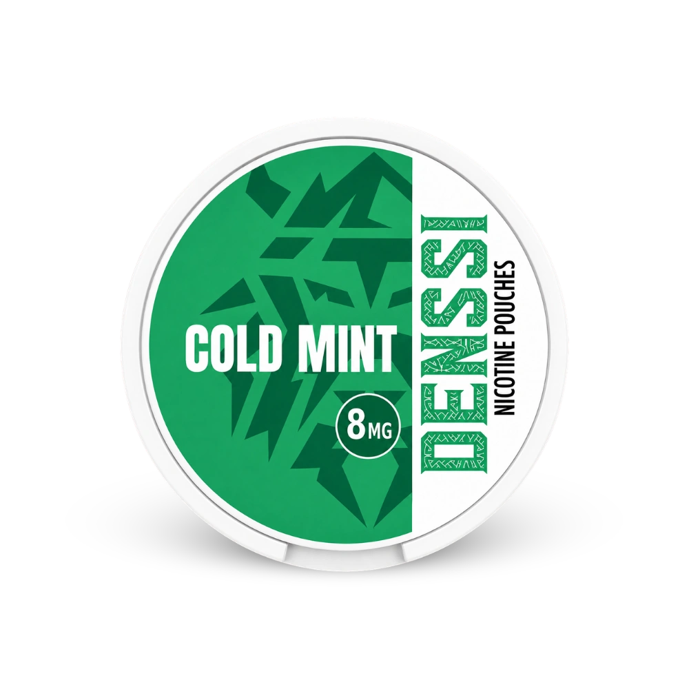 Denssi Cold Mint 8mg – cutie de pernuțe de nicotină