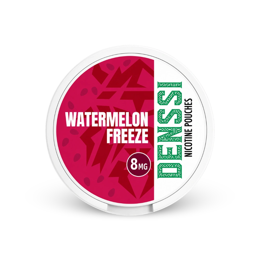 Denssi Watermelon Freeze 8mg – cutie de pungute cu nicotină