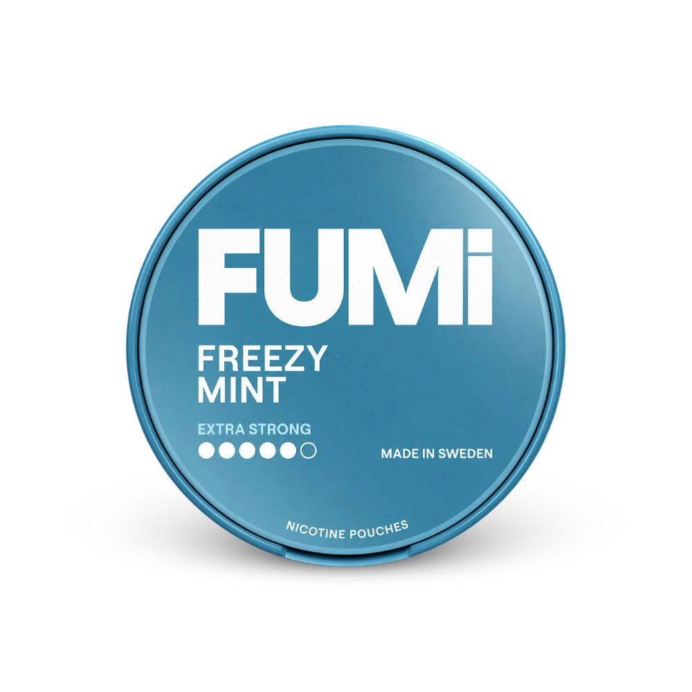 FUMi Freezy Mint Extra Strong – cutie de pungute de nicotină