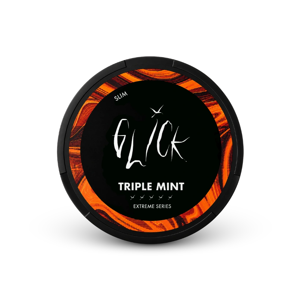 Glick Triple Mint Extreme – cutie de plicuri cu nicotină