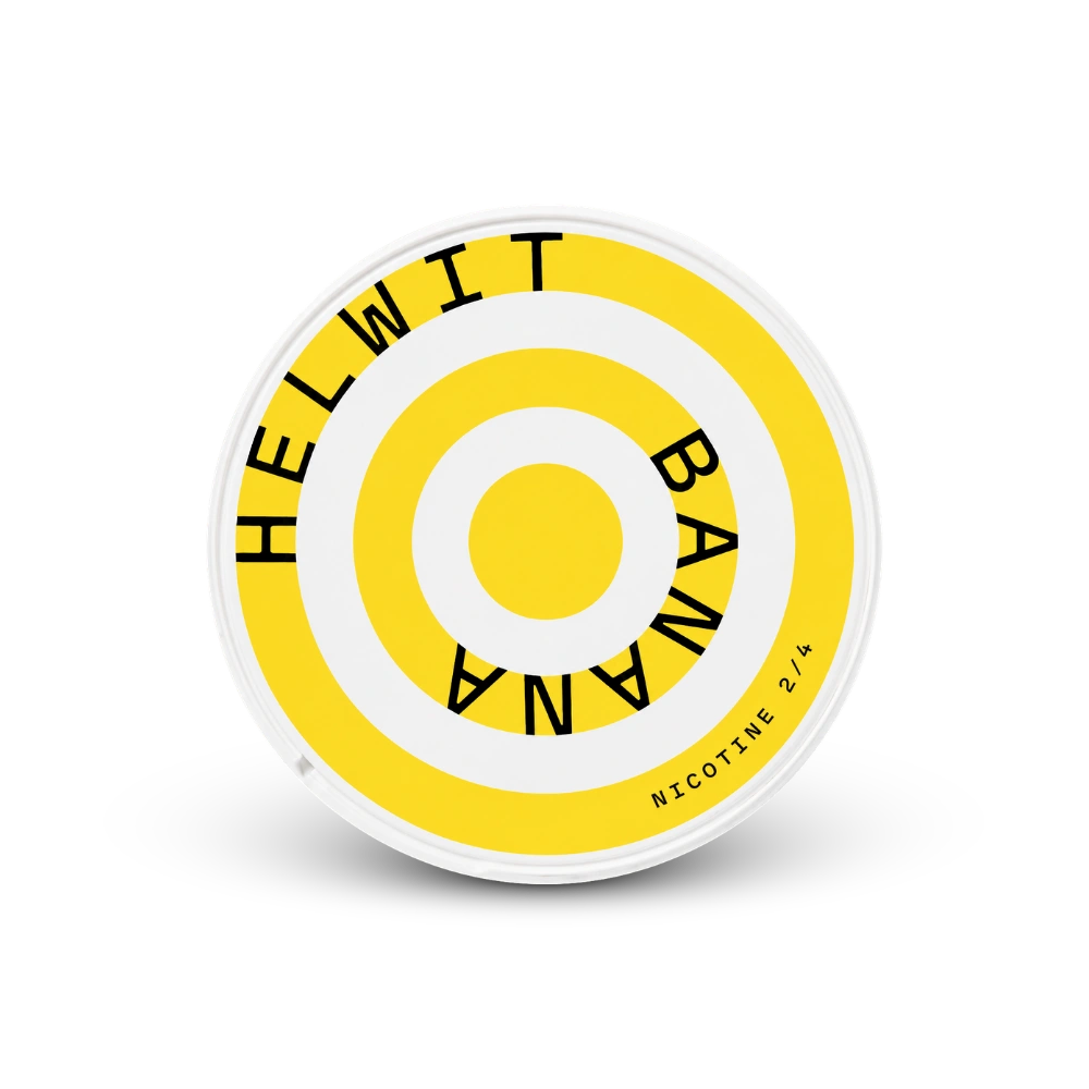 HELWIT Banana Slim – cutie de pernuțe cu nicotină