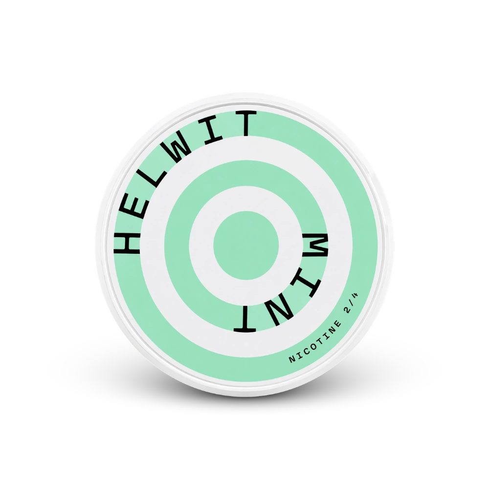 HELWIT Mint Slim – cutie de pungute de nicotină