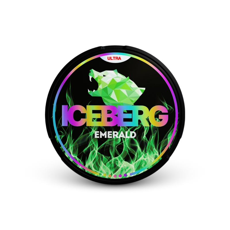 Iceberg Emerald – cutie de pernuțe de nicotină