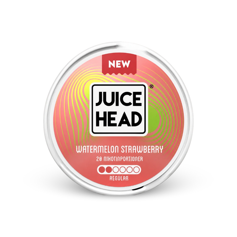 Juice Head Watermelon Strawberry Regular – cutie de pungi de nicotină