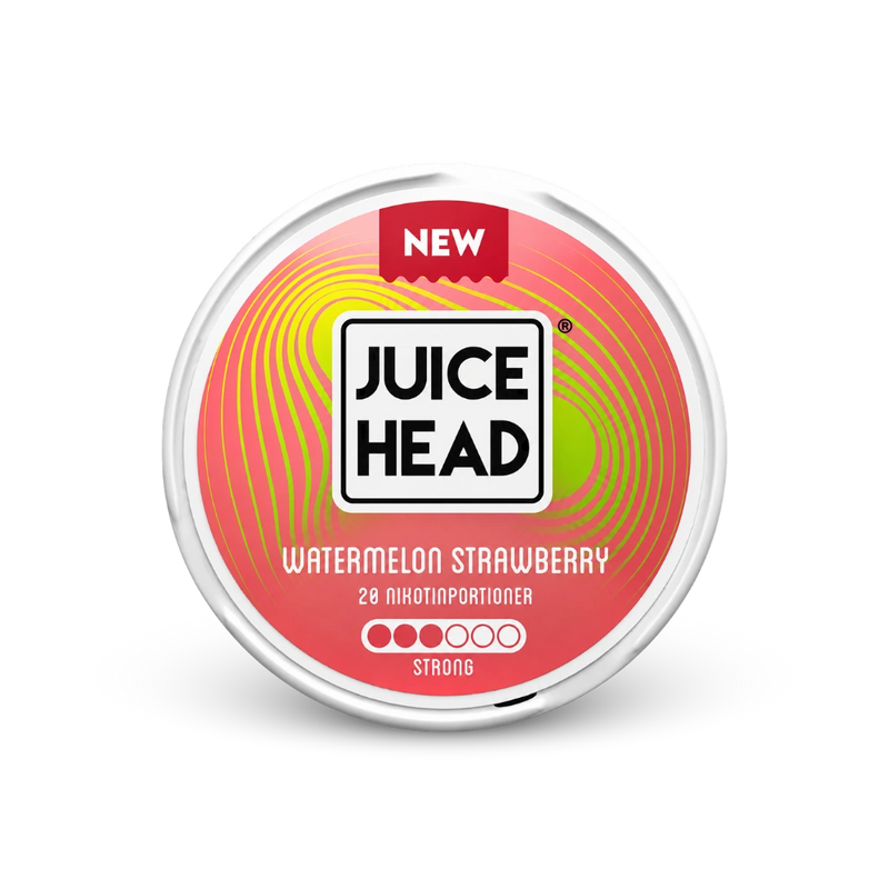Juice Head Watermelon Strawberry Strong – cutie de saci de nicotină