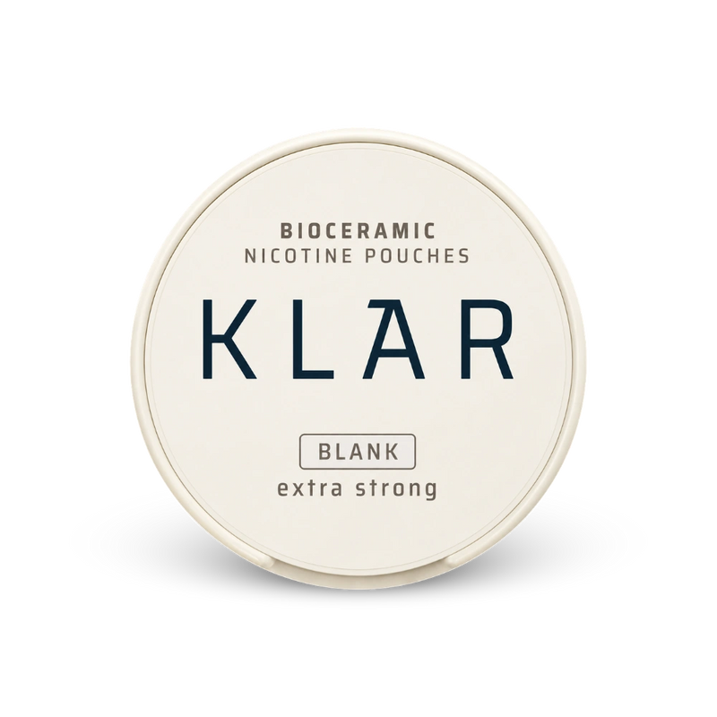 KLAR Blank Extra Strong Slim – cutie de pungi de nicotină