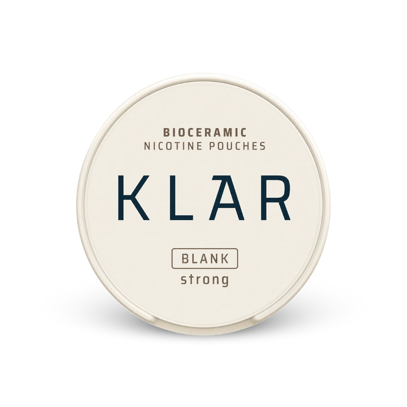 KLAR Blank Strong Mini – cutie de pernuțe cu nicotină