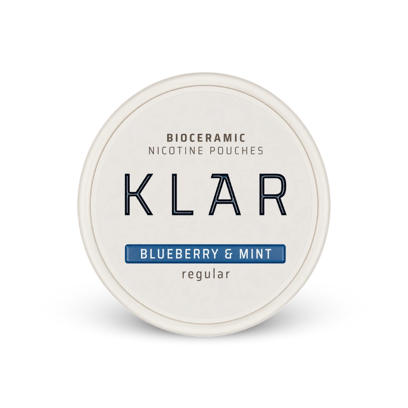 KLAR Blueberry Mint Regular Mini – cutie de perne de nicotină