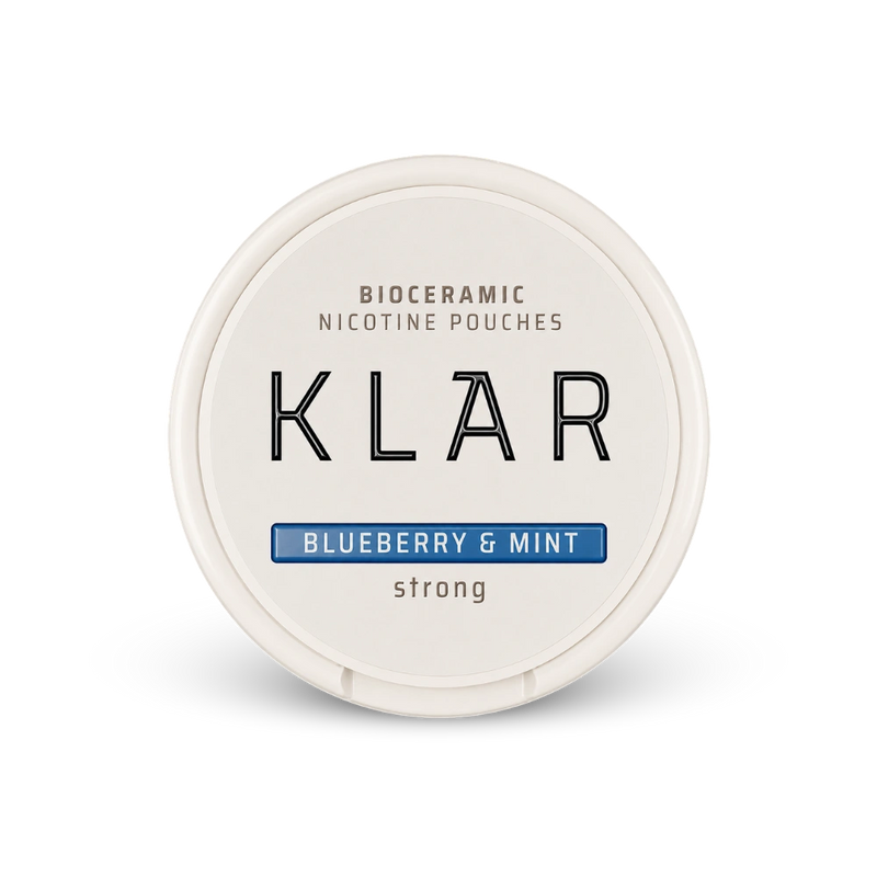 KLAR Blueberry Mint Strong Mini – cutie de pernițe cu nicotină