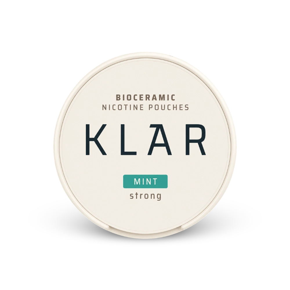 KLAR Mint Strong Mini – cutie de pungi de nicotină