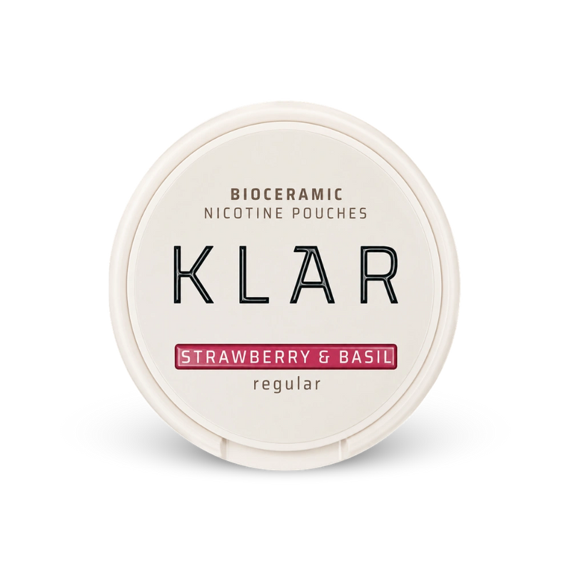 KLAR Strawberry Basil Regular Mini – cutie de perne de nicotină