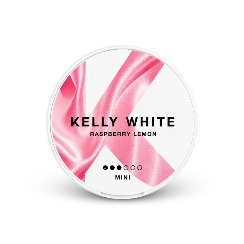 Kelly White Raspberry Lemon Mini – cutie de pernițe cu nicotină