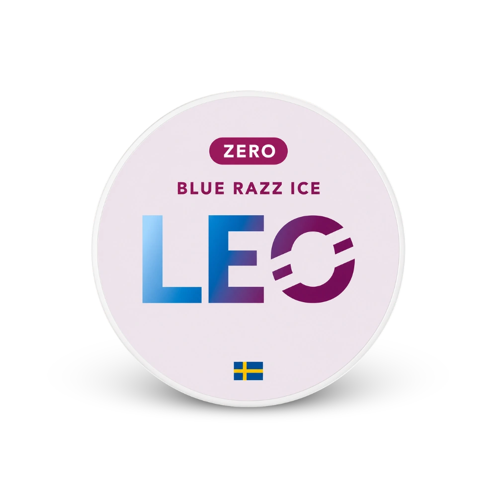 LEO Blue Razz Zero – cutie de pliculețe cu nicotină