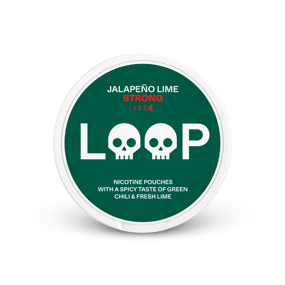 LOOP Jalapeno Lime Strong – cutie de pliculețe de nicotină