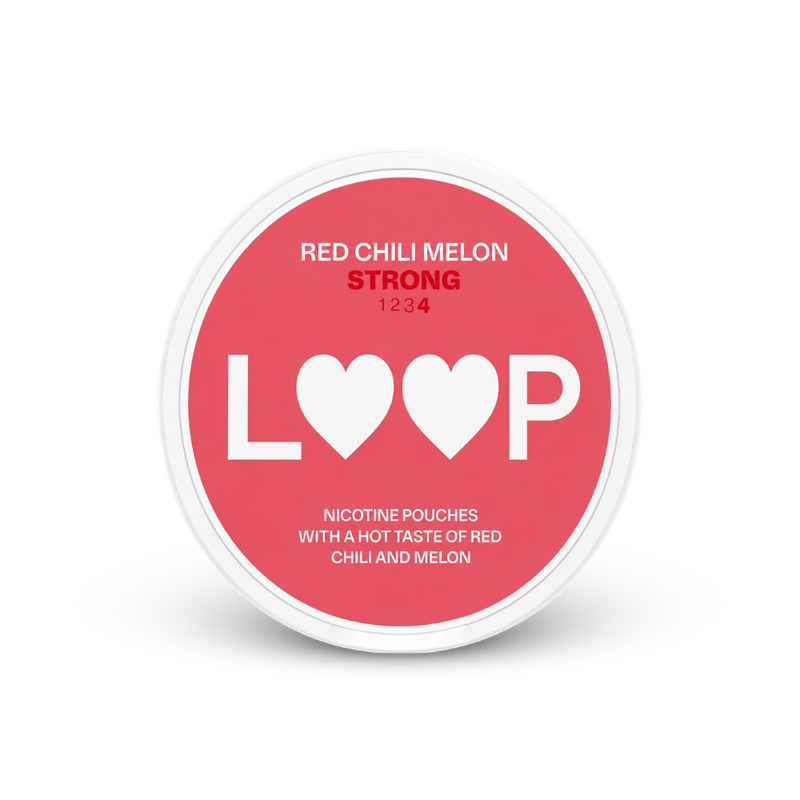LOOP Red Chili Melon Strong – cutie de pernuțe cu nicotină