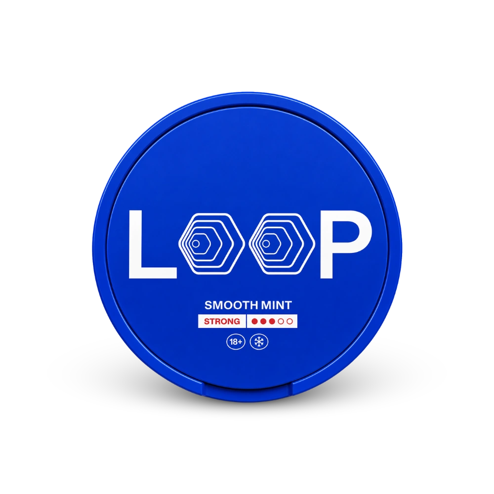 LOOP Smooth Mint Strong – cutie de pungute de nicotină