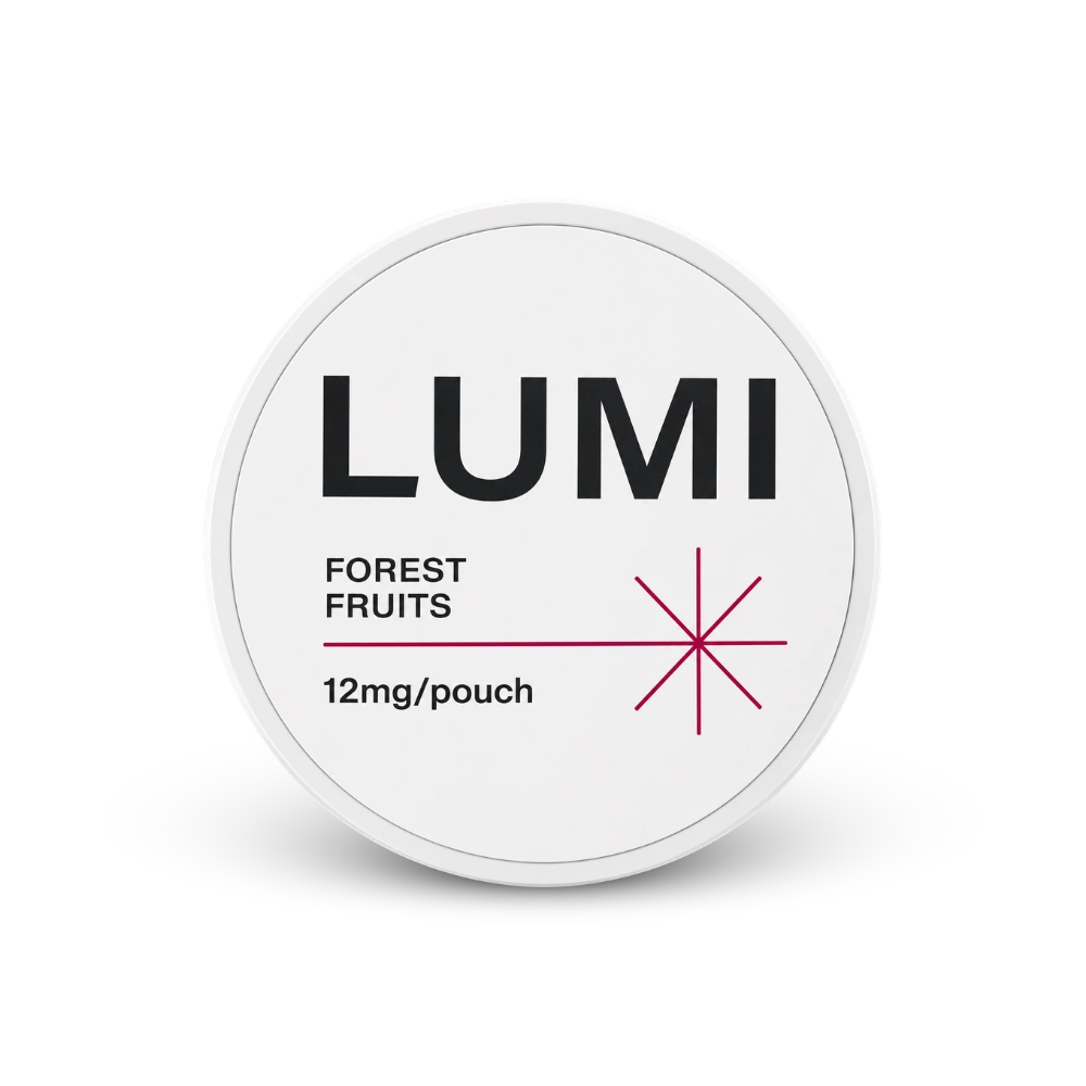 LUMI Forest Fruits 12mg – cutie de pernițe de nicotină