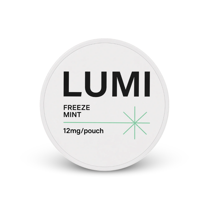 LUMI Freeze Mint 12mg – cutie de pungute de nicotină