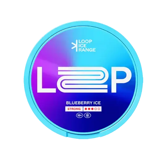 LOOP Ice Range Afine gheață Nicotină Pungi Doză Puternic Putere