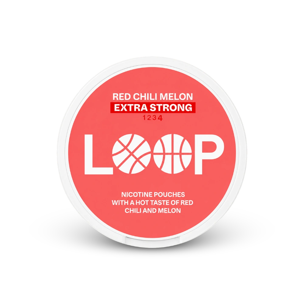 Loop Red Chili Melon Extra Strong – cutie de pernuțe de nicotină