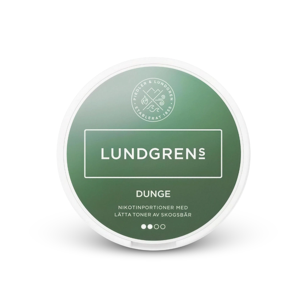 Lundgrens Dunge – cutie de pernuțe cu nicotină