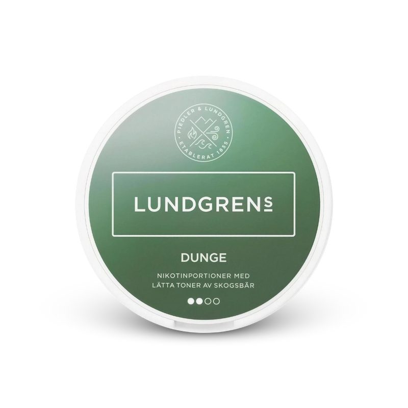 Lundgrens Dunge – cutie de pernuțe cu nicotină