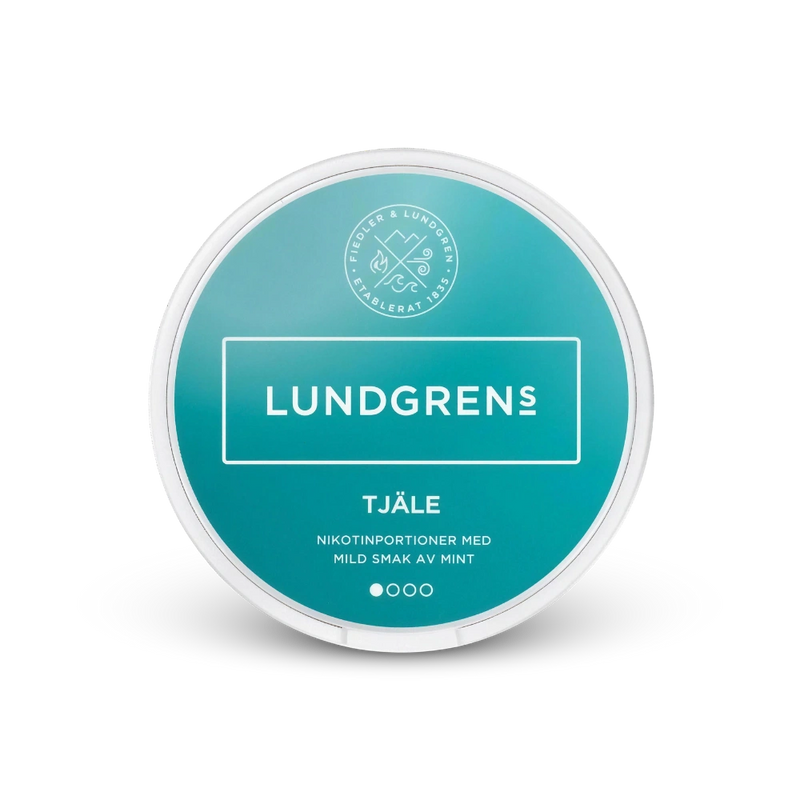 Lundgrens Tjäle – cutie de plasturi cu nicotină