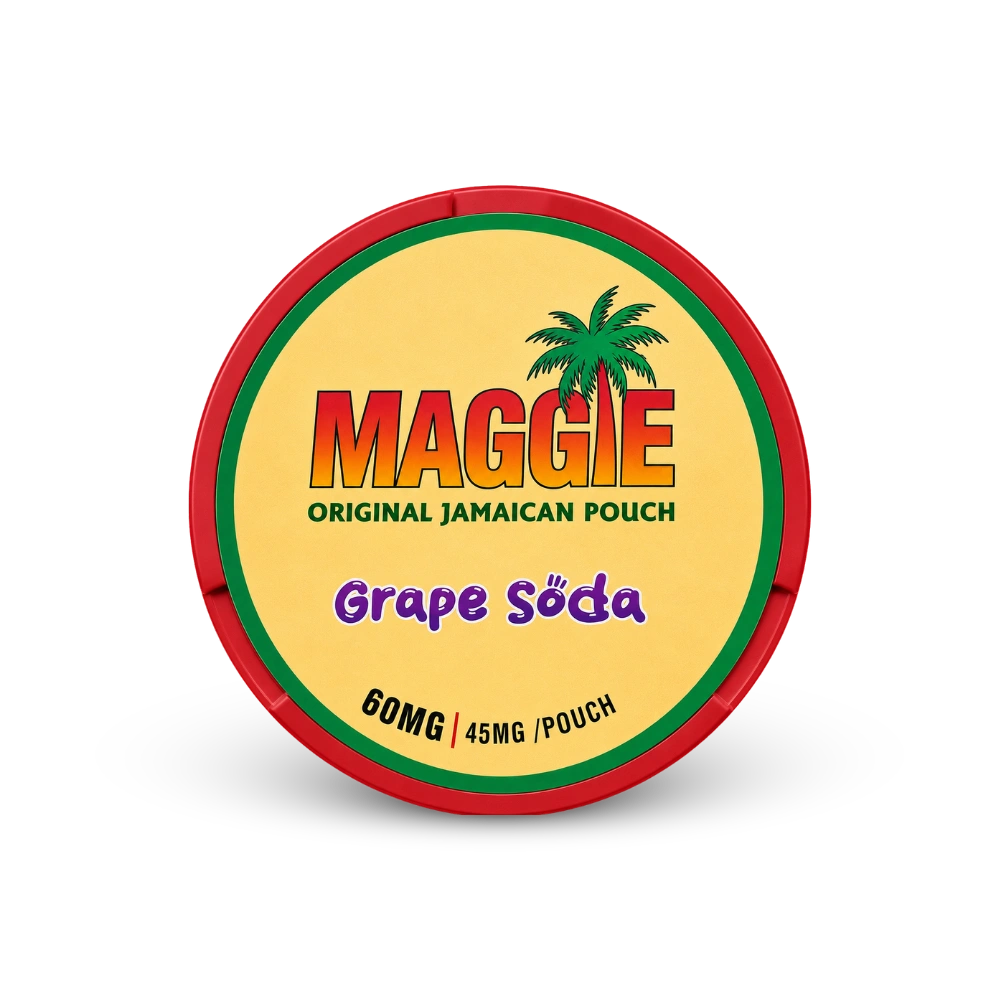 MAGGIE Grape Soda 60mg – cutie de punguțe cu nicotină
