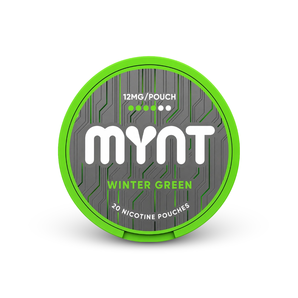 MYNT Winter Green Medium – cutie de perne de nicotină