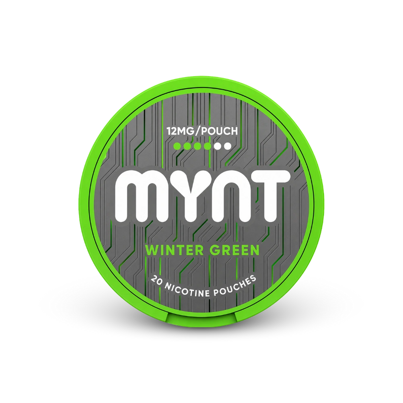 MYNT Winter Green Medium – cutie de perne de nicotină