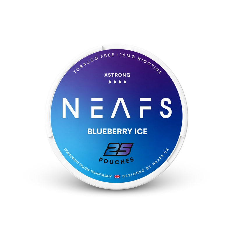 NEAFS Blueberry Ice Extra Strong – cutie de buzunare de nicotină