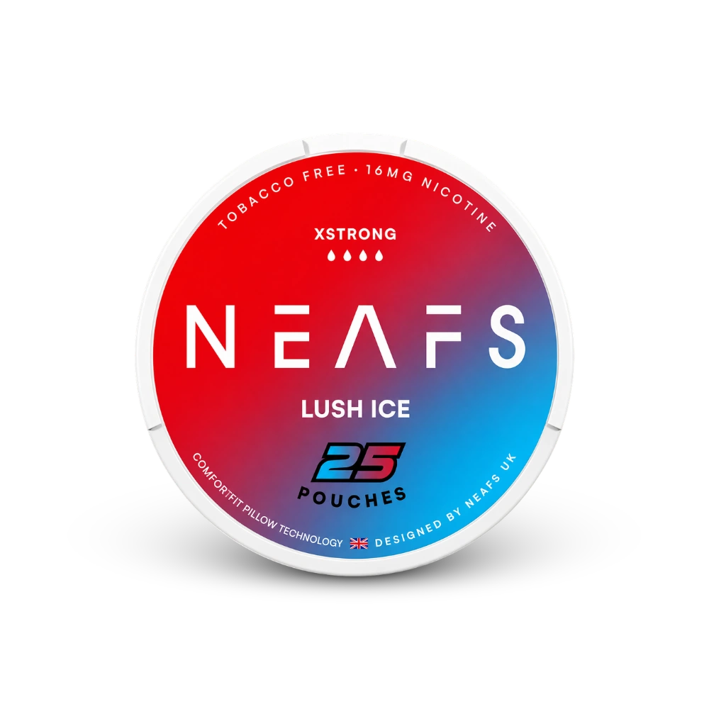 NEAFS Lush Ice Extra Strong – cutie de pungute de nicotină